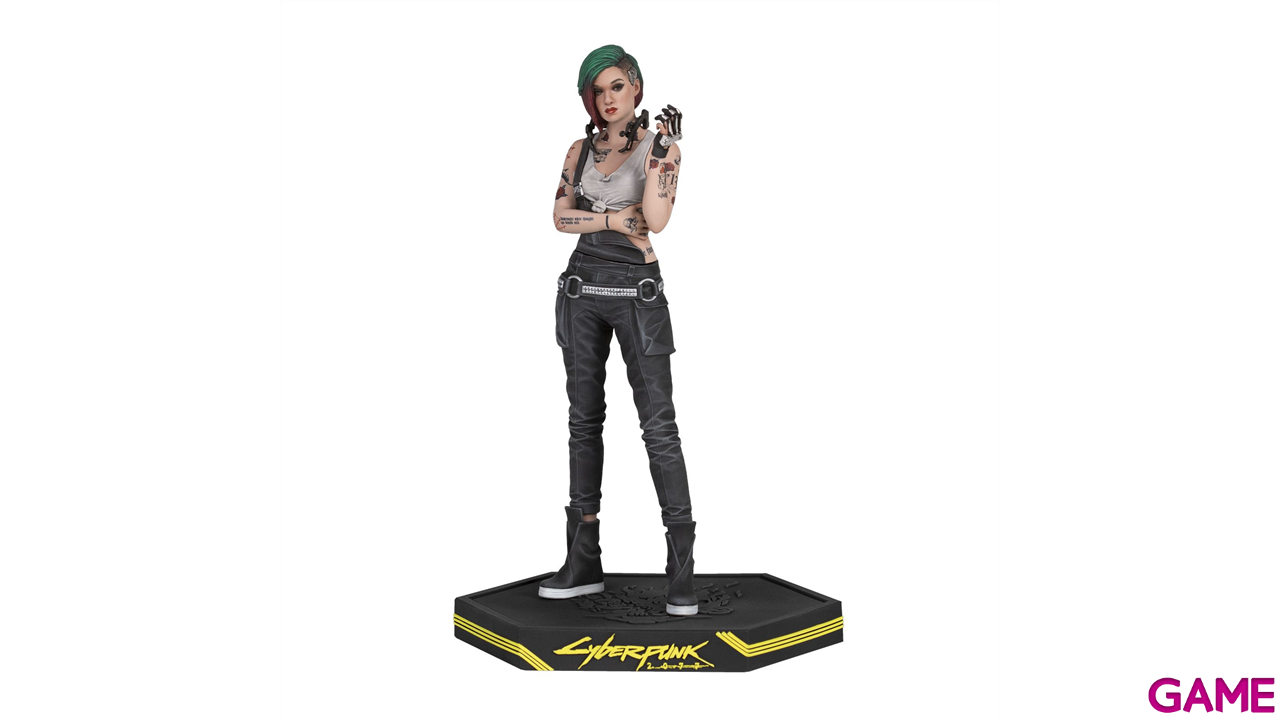 Estatua Cyberpunk 2077 Judy Alvarez 23cm-0