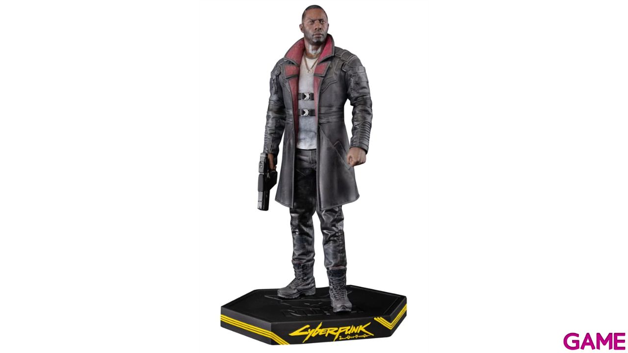 Estatua Cyberpunk 2077 Solomon Reed 23cm-0