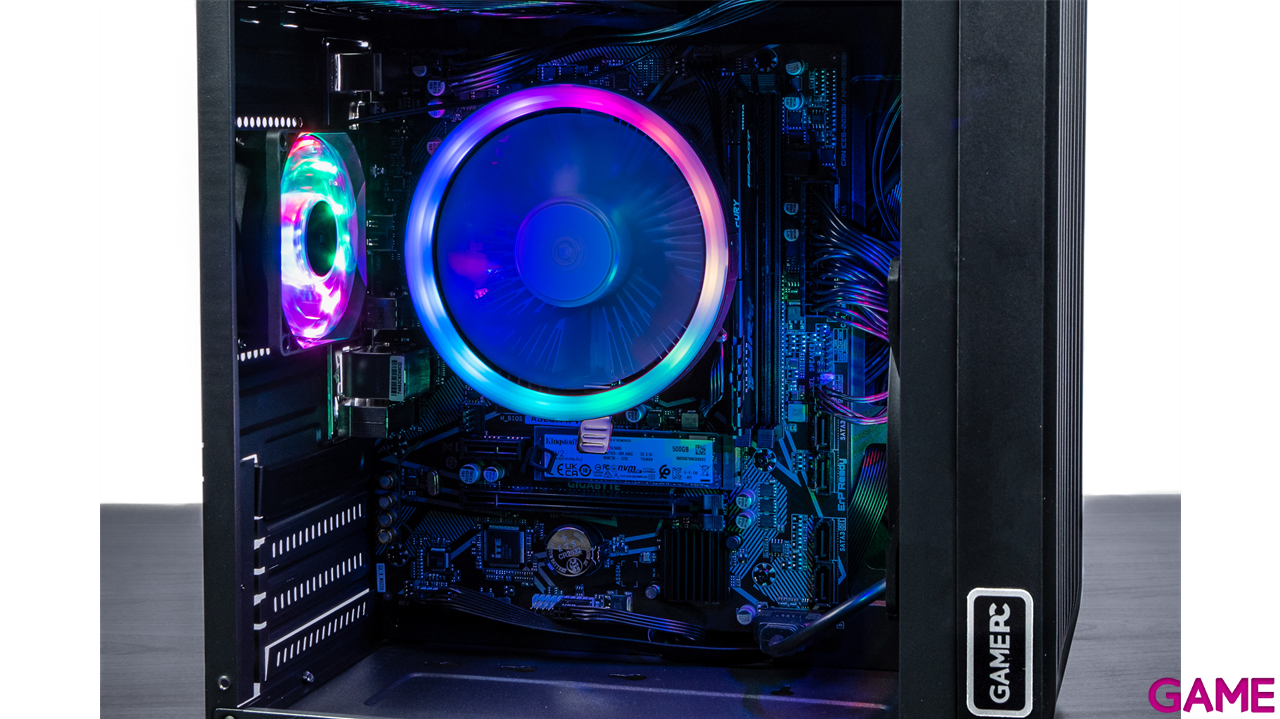 GAMEPC - CM46G - Ryzen 5 4600G - 8GB - 500GB SSD Nvme - Ordenador Sobremesa-4