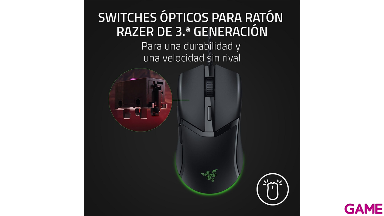 Razer Cobra - USB - 8500DPI - RGB - Ratón Gaming-2