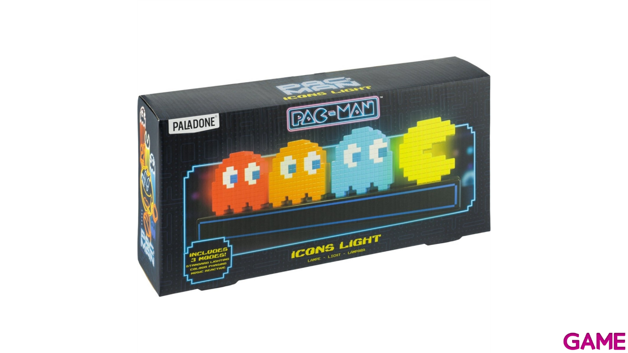Lampara Pac-Man y Fantasmas-2