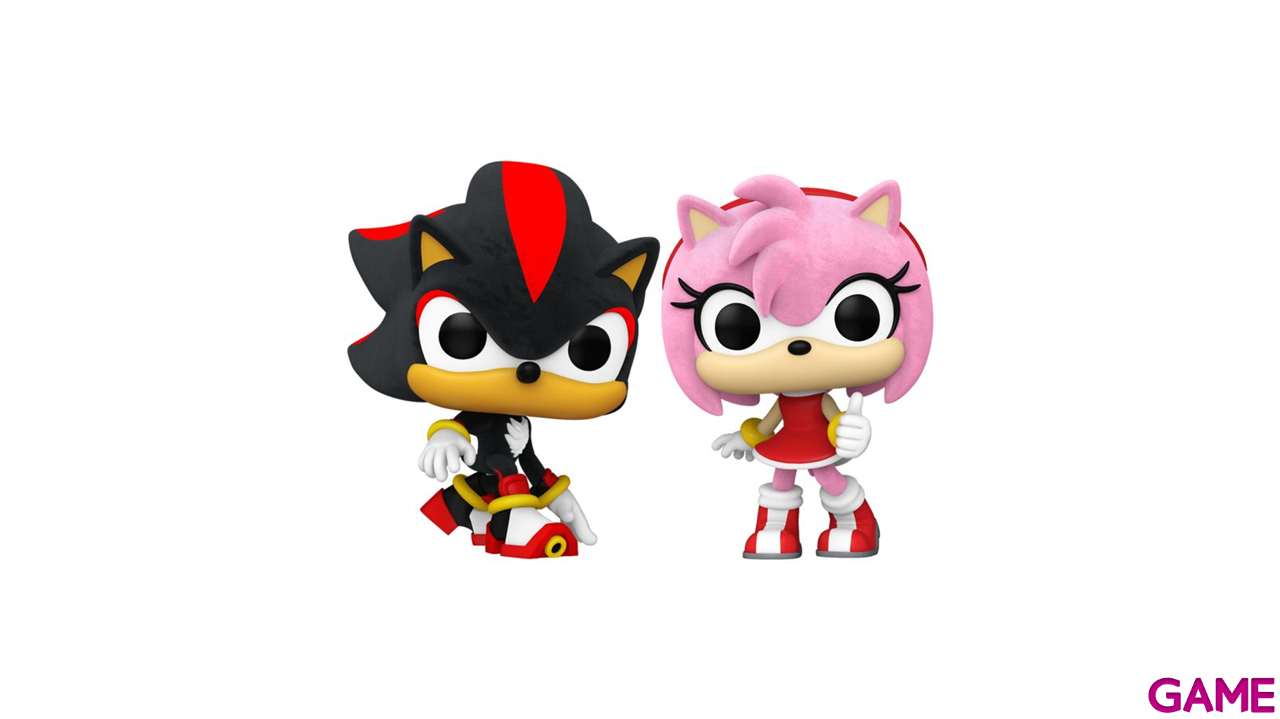 Pack 2 Figuras Pop Sonic: Shadow y Amy Rose-2
