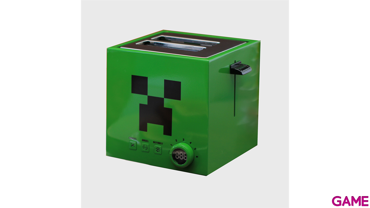 Tostadora Minecraft Bloque Creeper-2