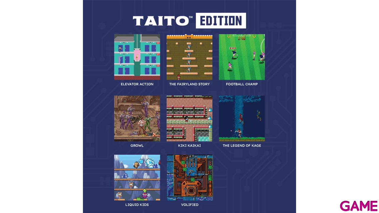 Consola Super Pocket Taito Edition - Evercade-1