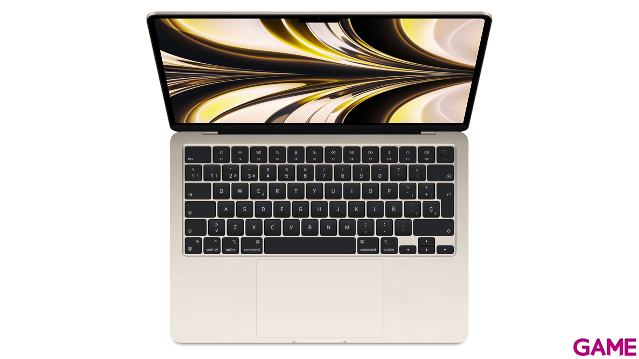Apple MacBook Air 13.6 Refurbished By Apple (2022) - CPU M2 8-CORE - GPU 8-CORE - 8GB RAM - 256GB SSD - Blanco Estrella-2