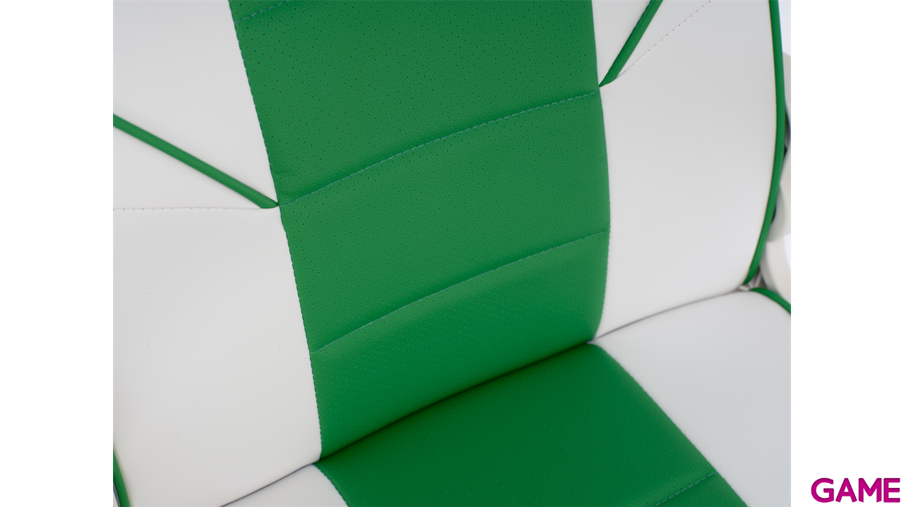 GAME GT JR Blanco-Verde - Silla Gaming-13