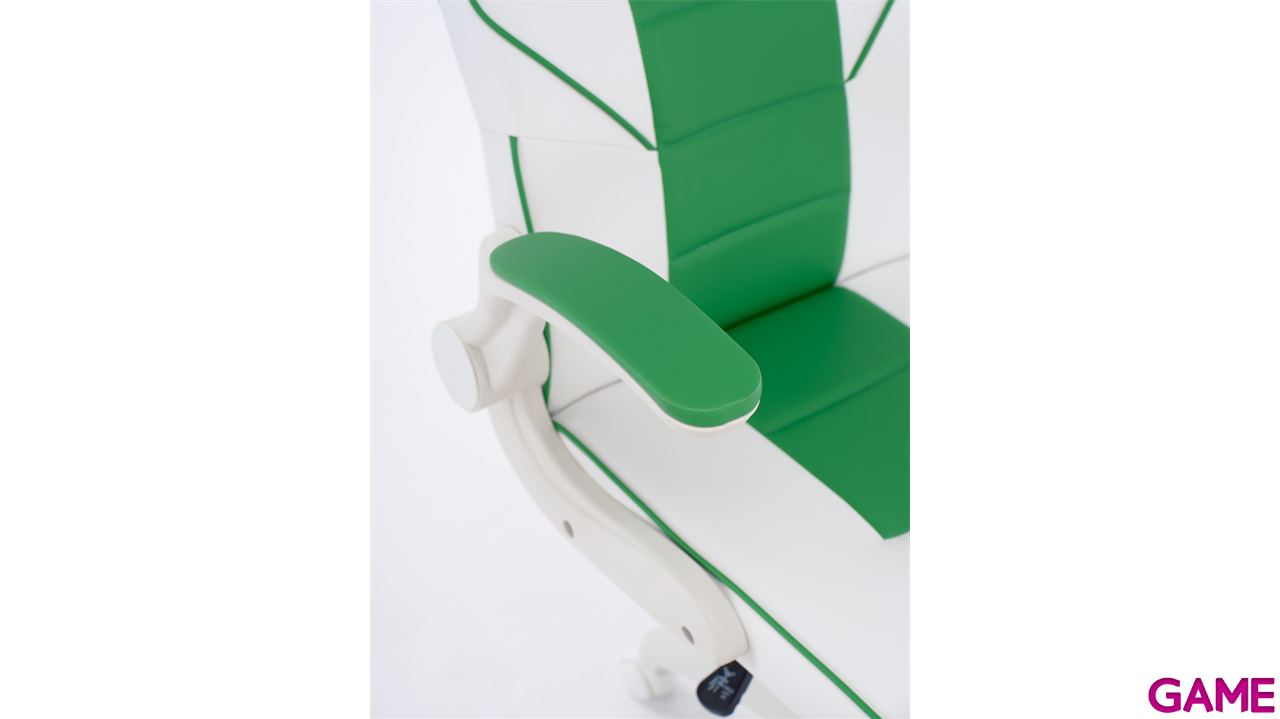 Silla Gaming GAME GT JR Blanco-Verde-15