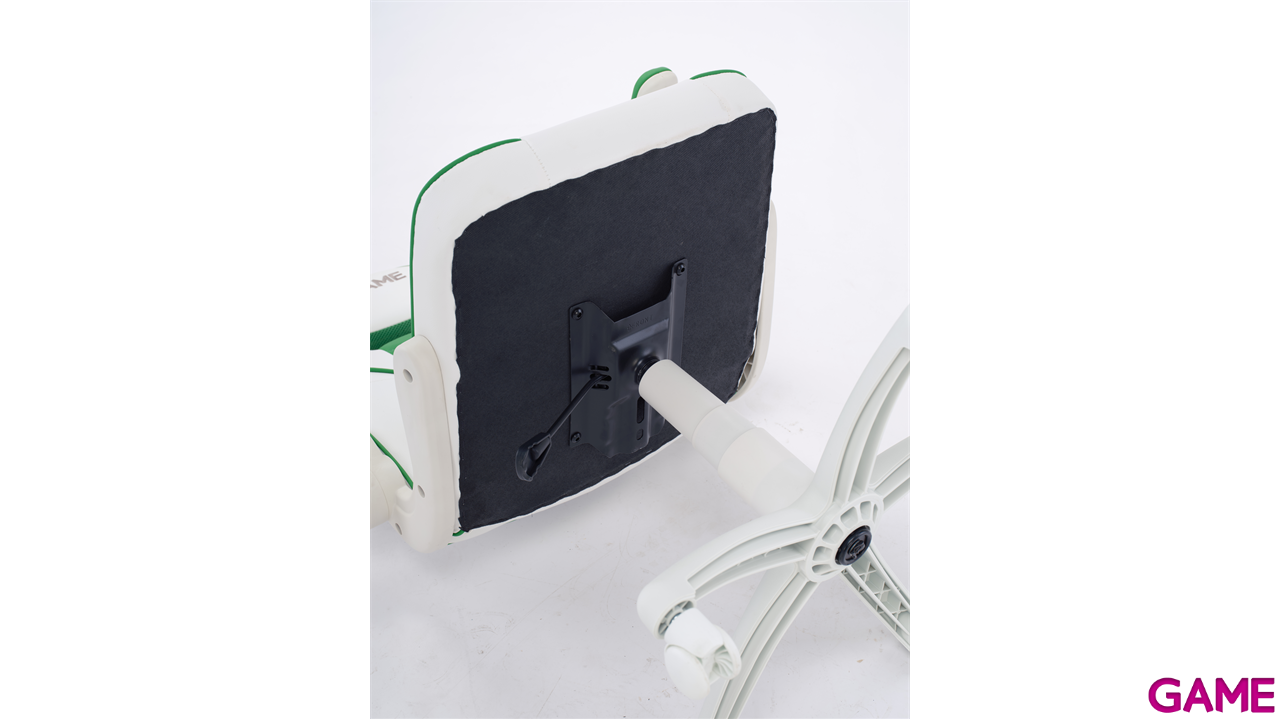 GAME GT JR Blanco-Verde - Silla Gaming-6