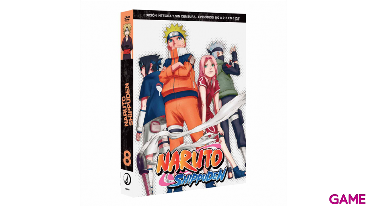 Naruto Shippuden Box 8 Episodios 190 a 215-0
