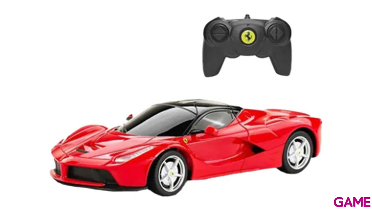 Coche Radiocontrol Sports Car: Ferrari 1:24-3