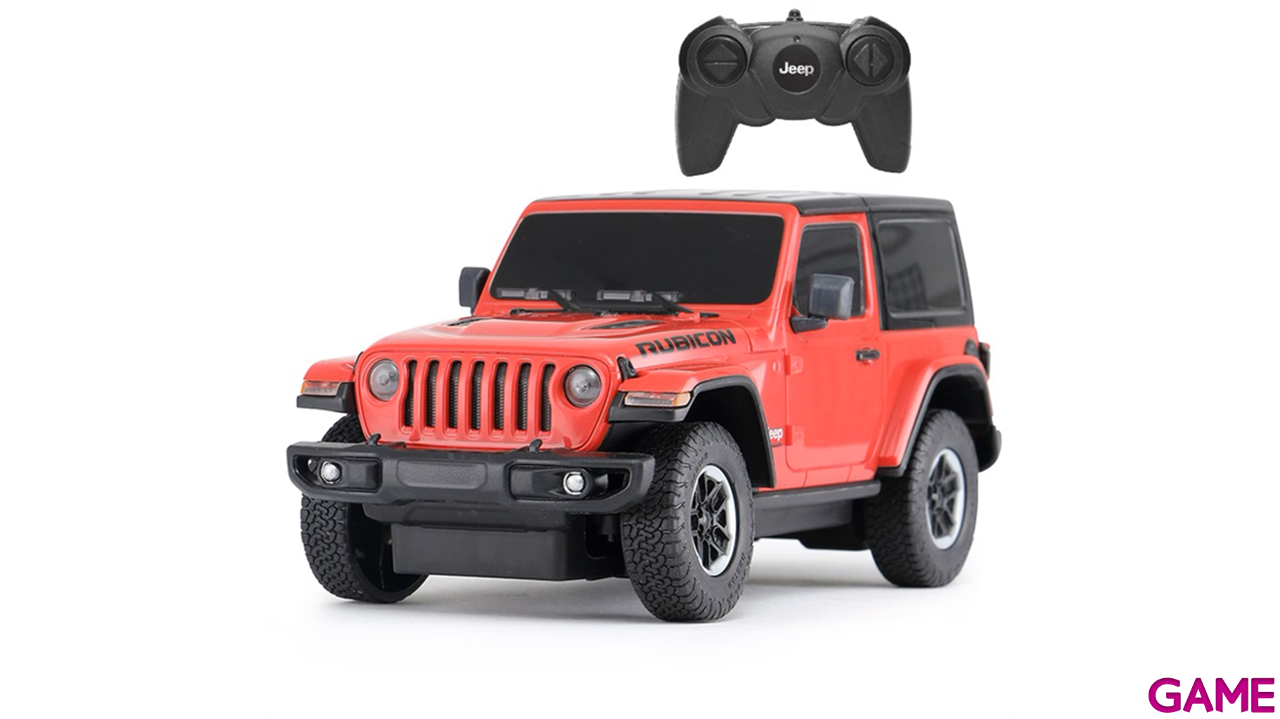 Coche Radiocontrol Sports Car: Jeep Wrangler 1:24-0