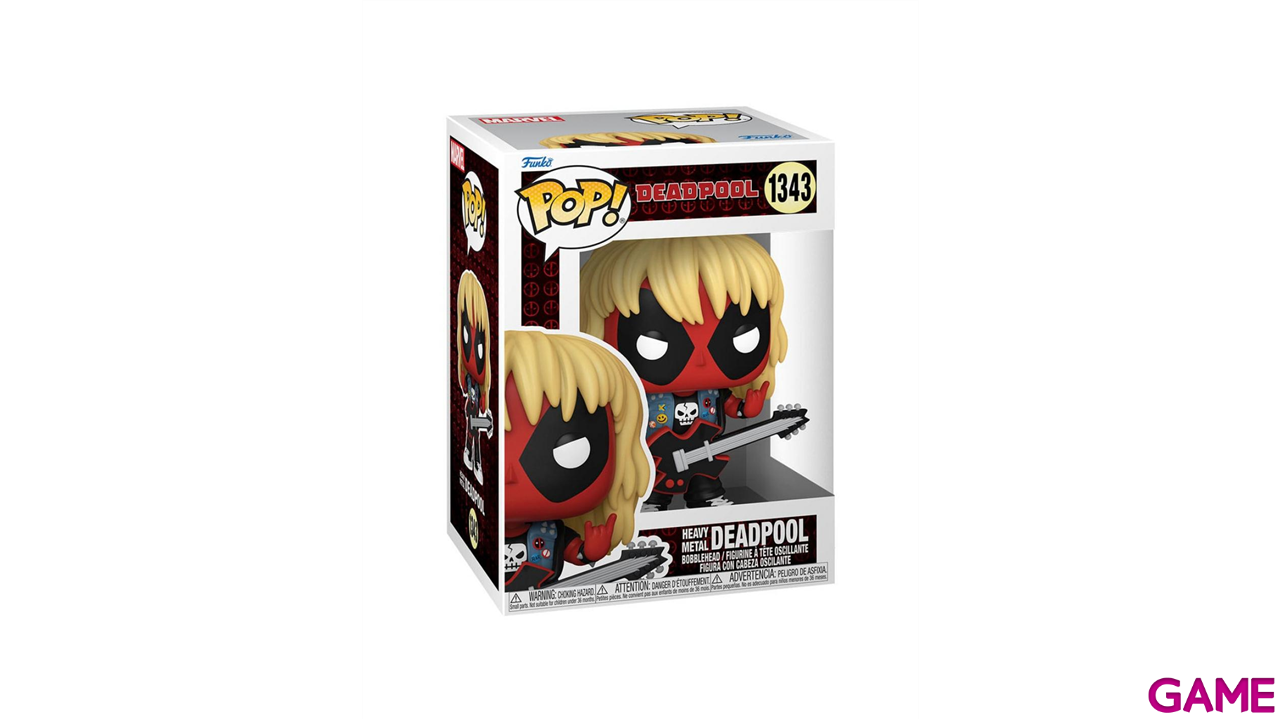 Figura Pop Deadpool: Banda Metal-0