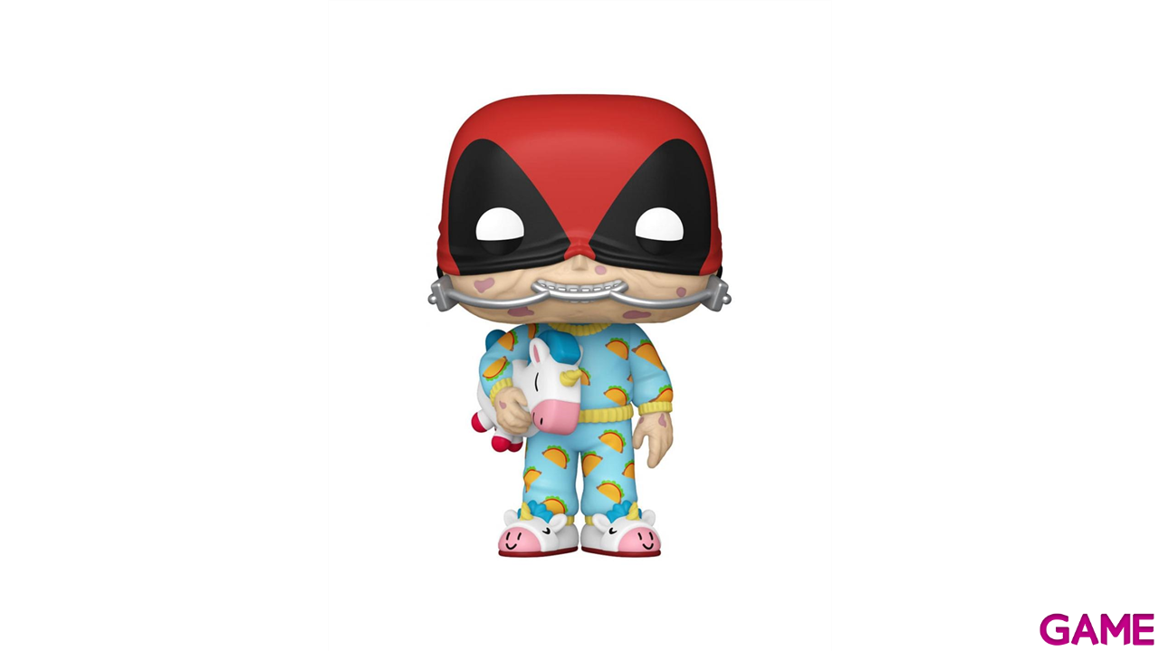 Figura Pop Deadpool: Fiesta de Pijamas-1