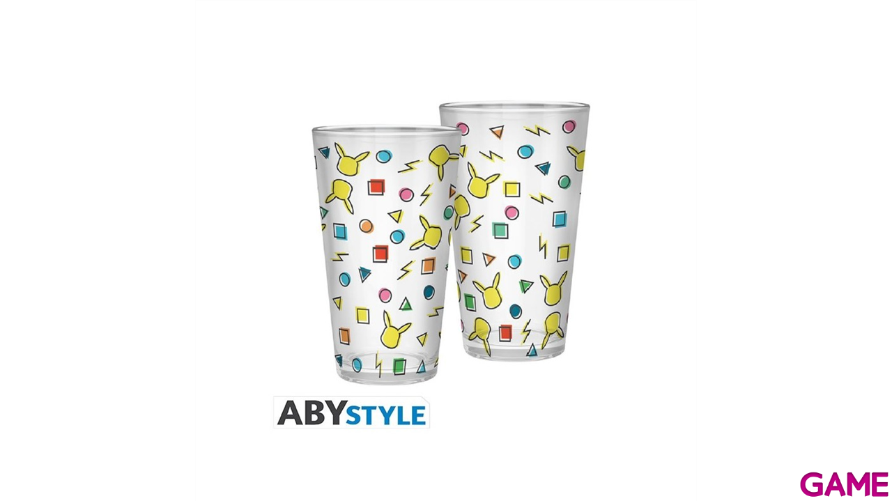 Vaso Pokemon: Pikachu Pattern 400ml-0