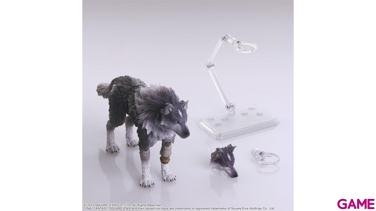 Estatua Bring Arts Final Fantasy XVI: Clive Rosfield y Torgal-4
