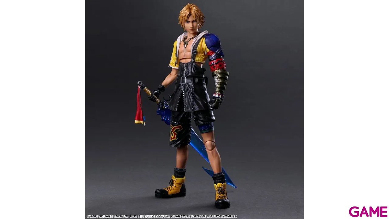 Estatua Play Arts Kai Final Fantasy X: Tidus-0