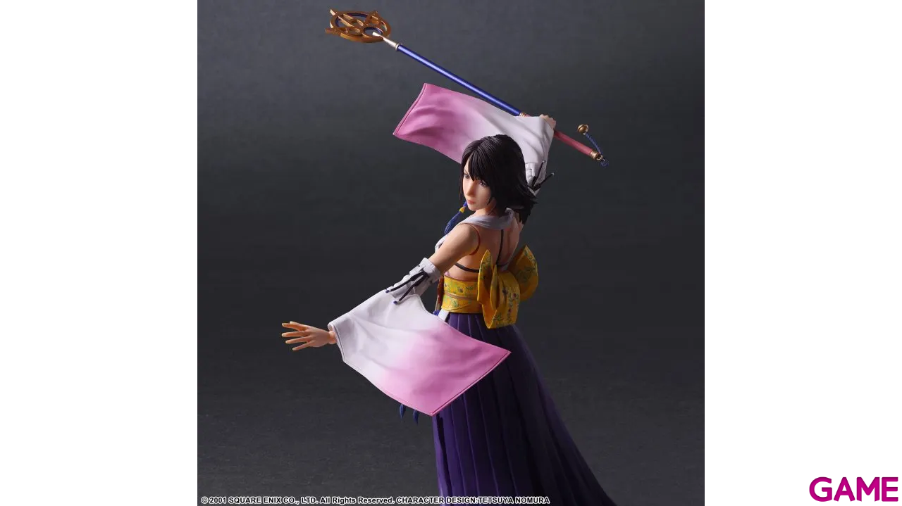 Estatua Play Arts Kai Final Fantasy X: Yuna-2