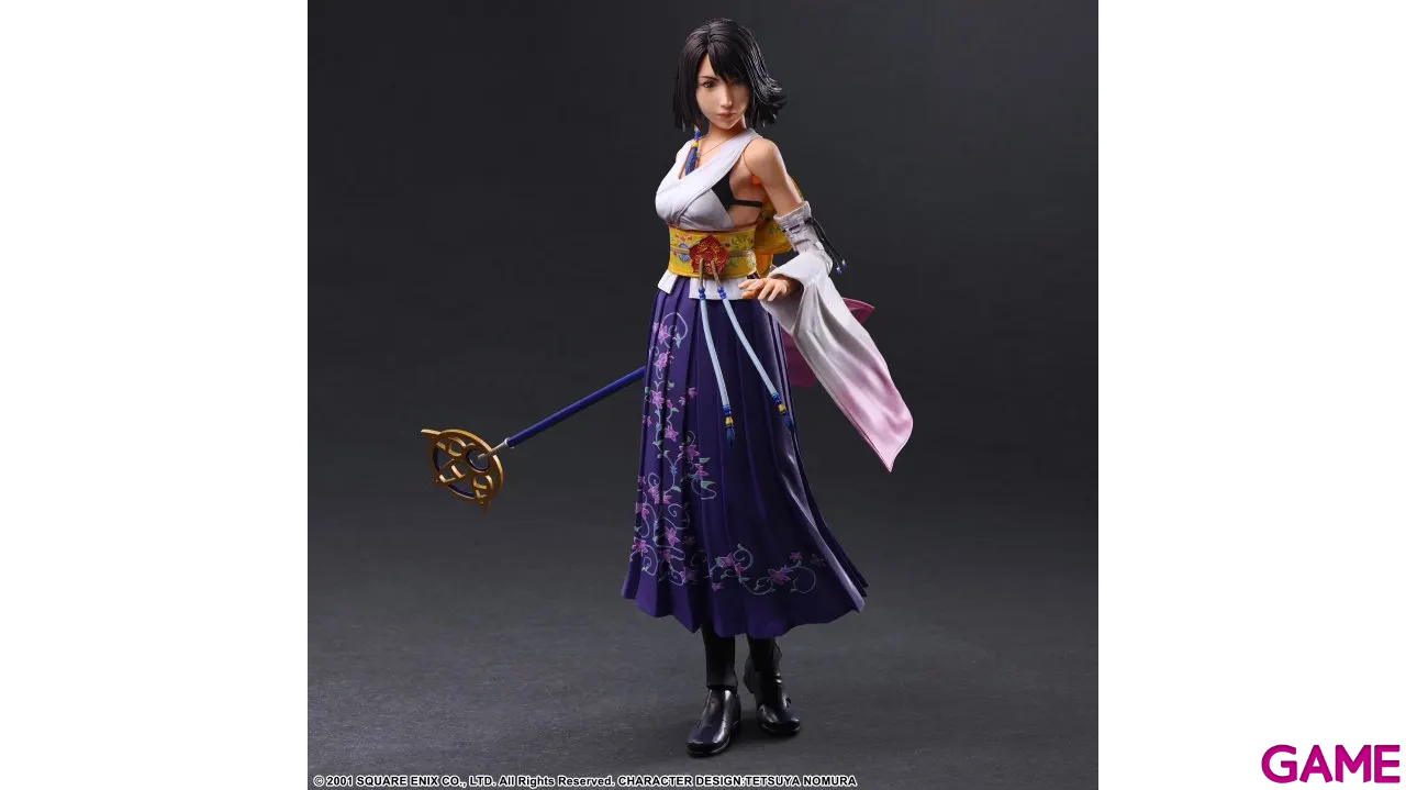 Estatua Play Arts Kai Final Fantasy X: Yuna-4