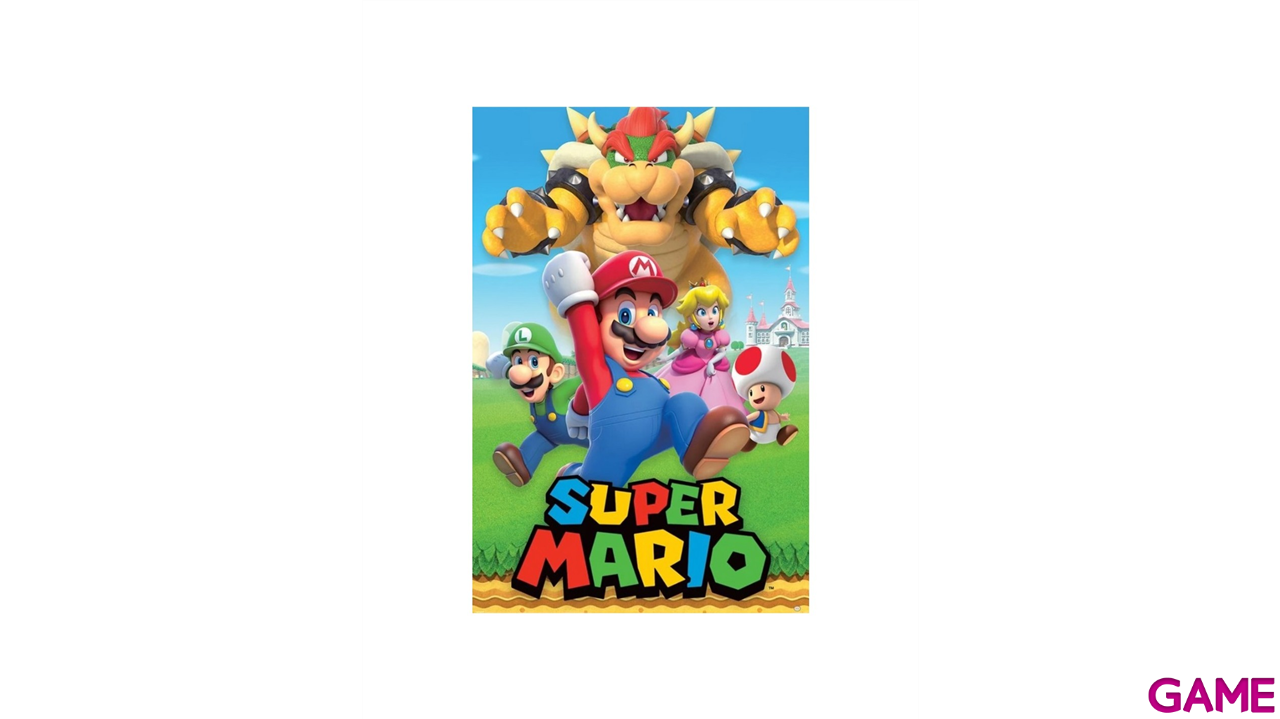 Poster Nintendo: Personajes Super Mario-0