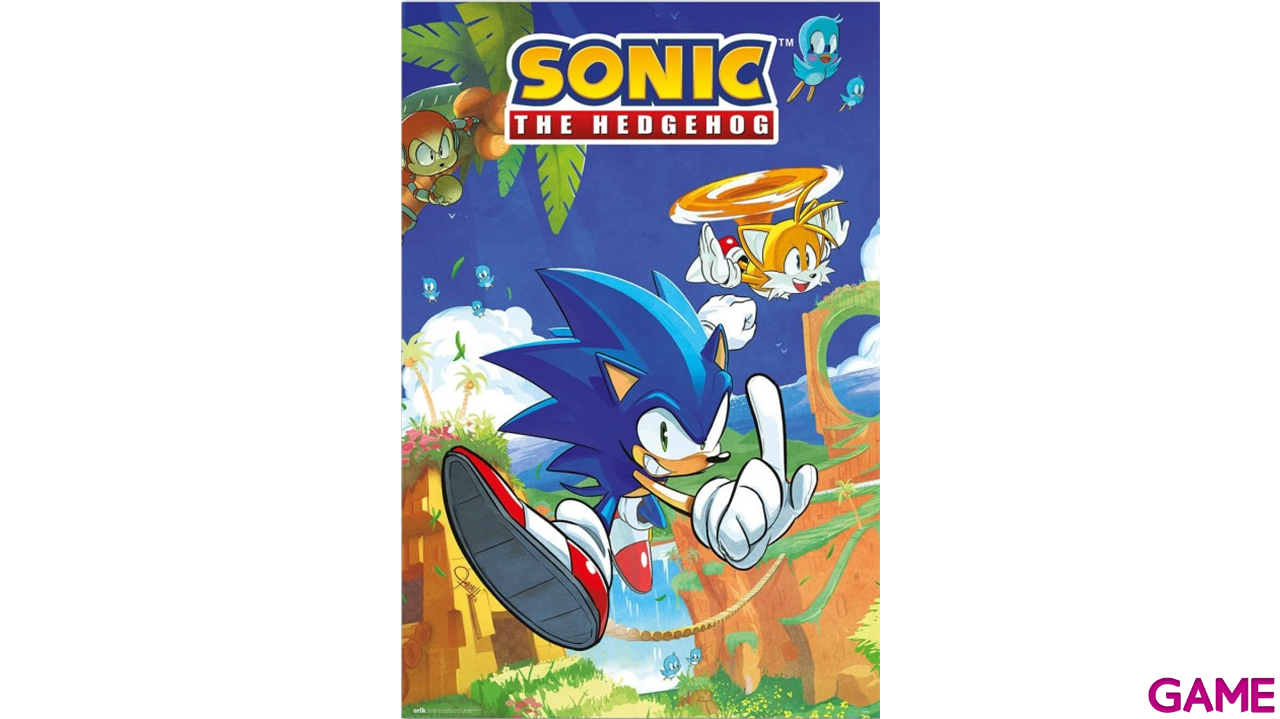 Poster Sonic the Hedgehog Sonic and Tails-0