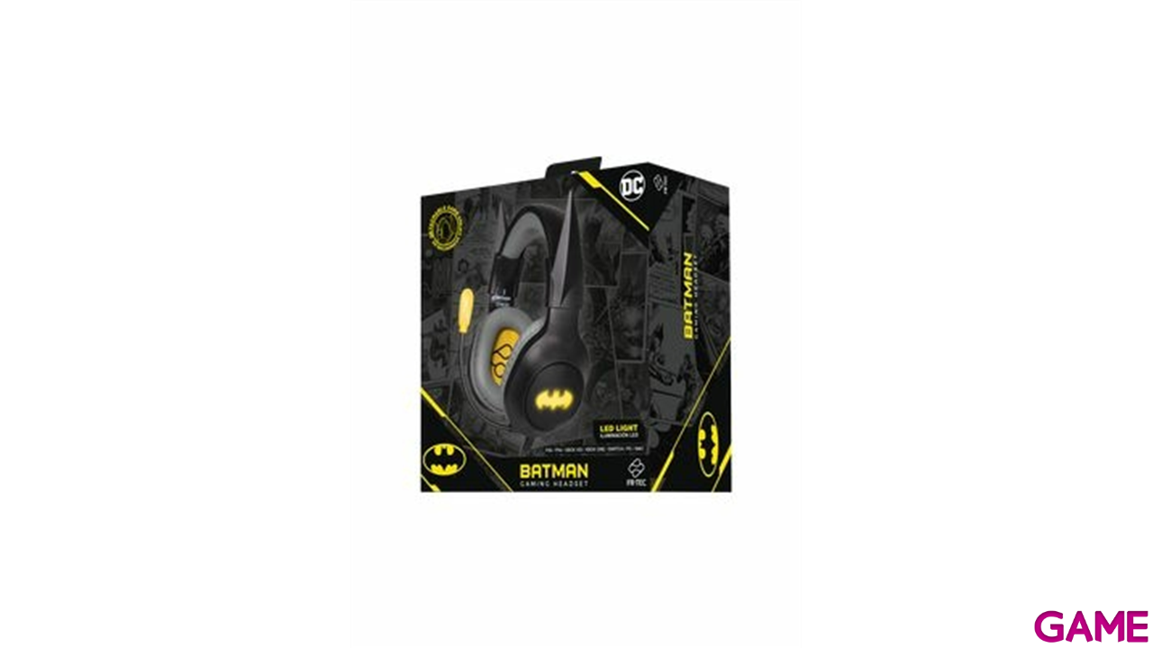 Auriculares Batman PS5-PS4-XSX-XONE-NSW-PC-3