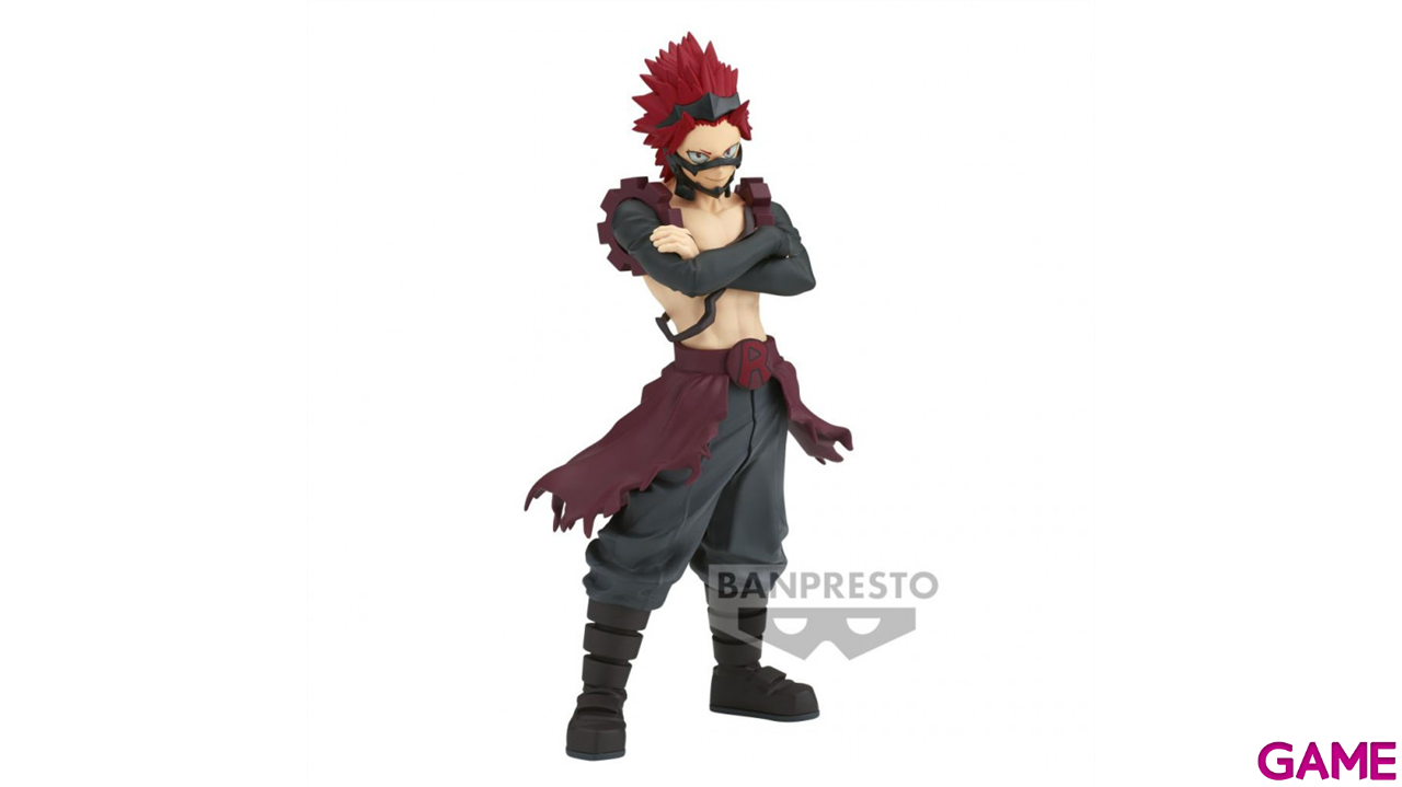 Figura Banpresto My Hero Academia: Eijiro Kirishima Red Riot-1