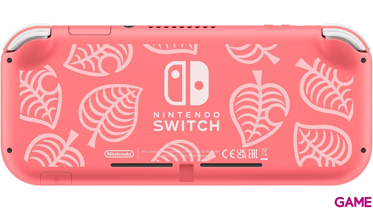 Nintendo Switch Lite Coral Edición Animal Crossing + A.C. New Horizons-1