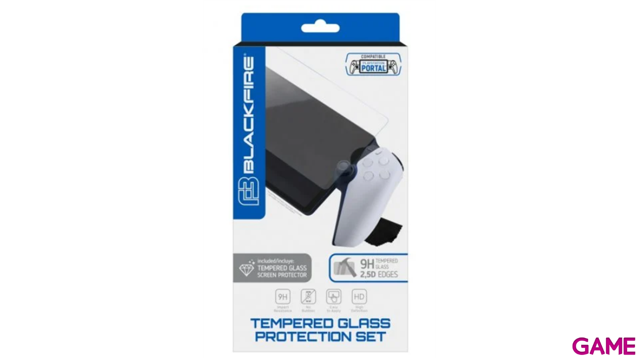 Protector de Cristal Templado Blackfire para PS Portal-0