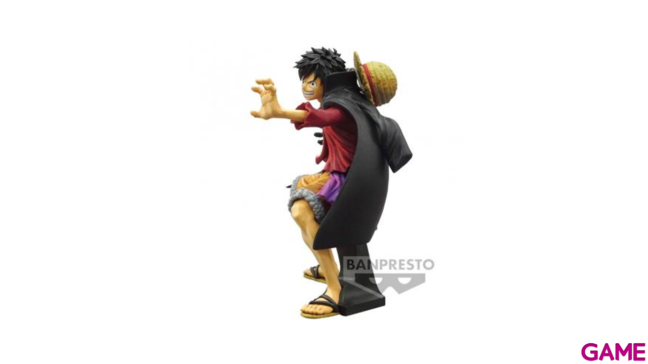 Figura Banpresto One Piece Kinf og Artist: Monkey D. Luffy Manga Dimensions-0
