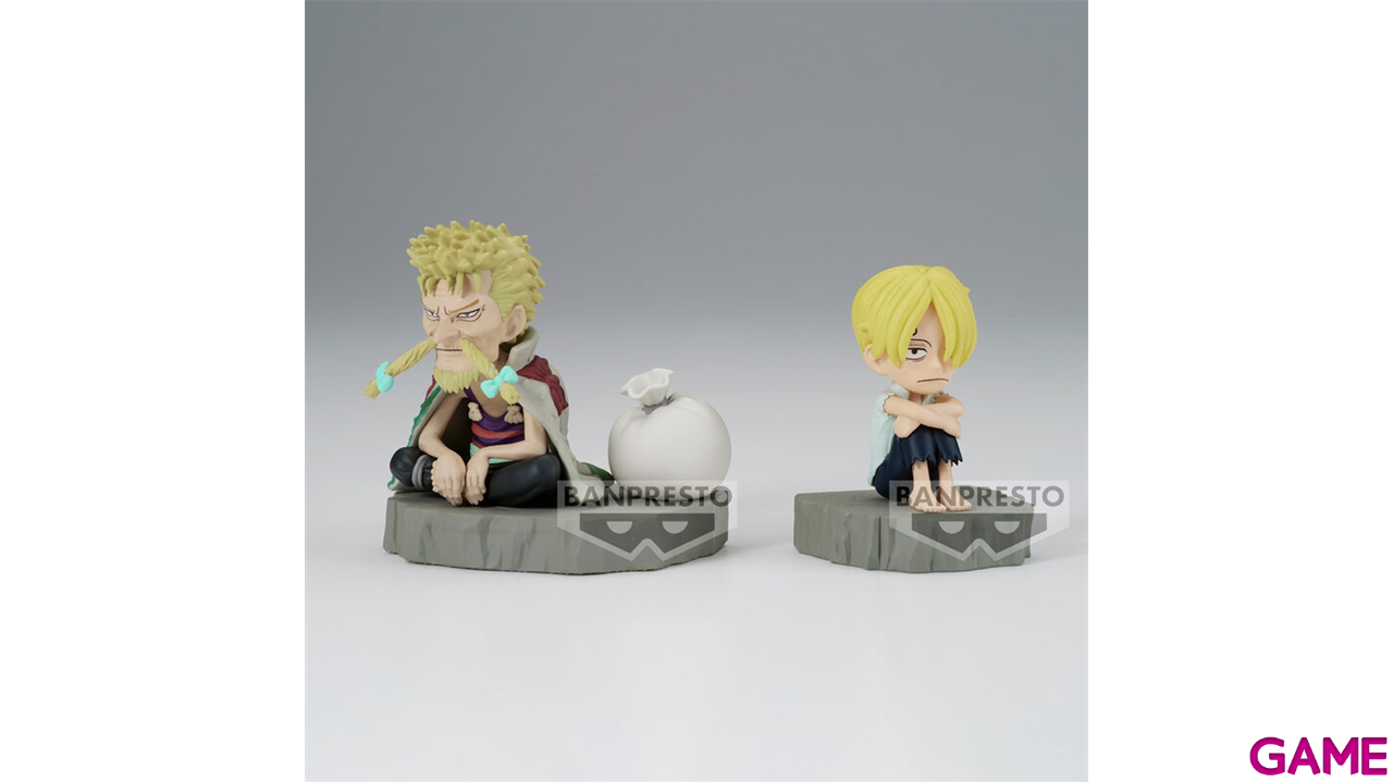 Figura World Collectable One Piece Log Stories: Sanji y Zeff-0