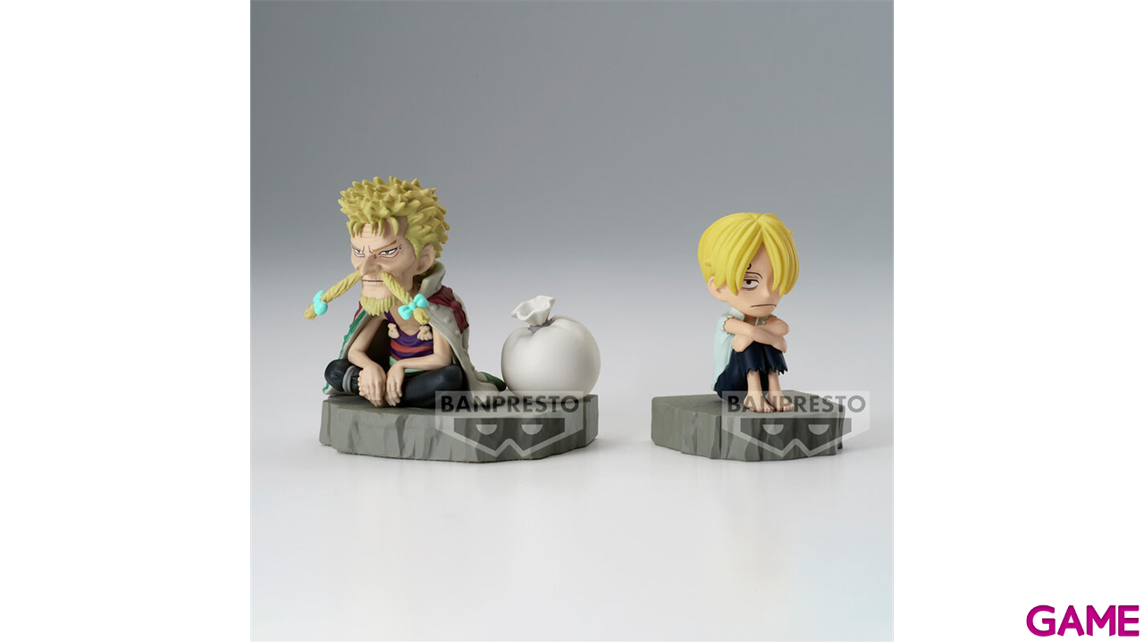 Figura World Collectable One Piece Log Stories: Sanji y Zeff-2