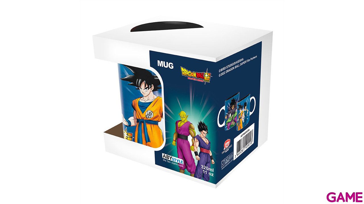 Taza Dragon Ball Hero: Goku, Vegeta y Broli 320ml-1