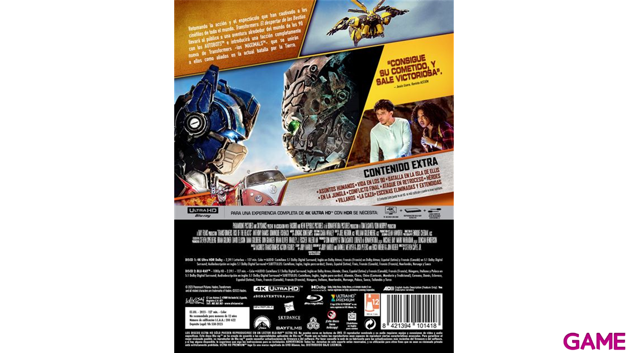 Transformers El Despertar de las Bestias-0