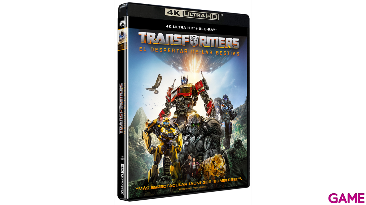 Transformers El Despertar de las Bestias 4K + BD-1