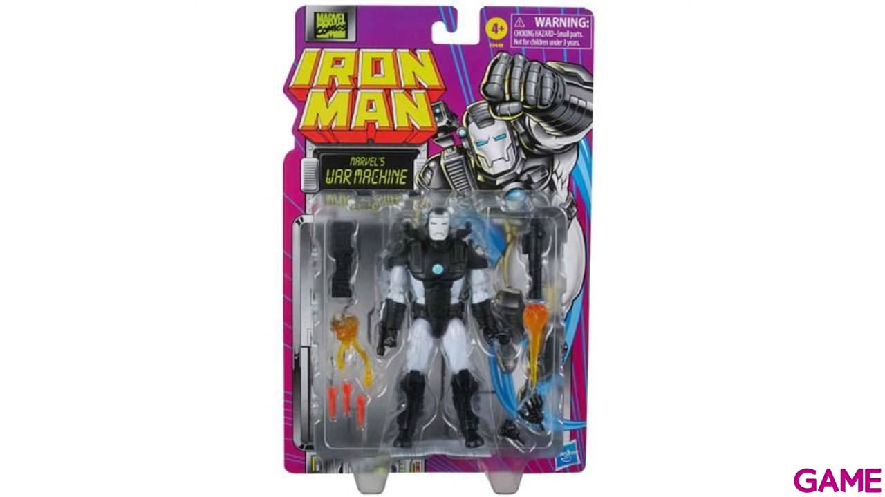 Figura Hasbro Marvel Legends Retro: War Machine-0