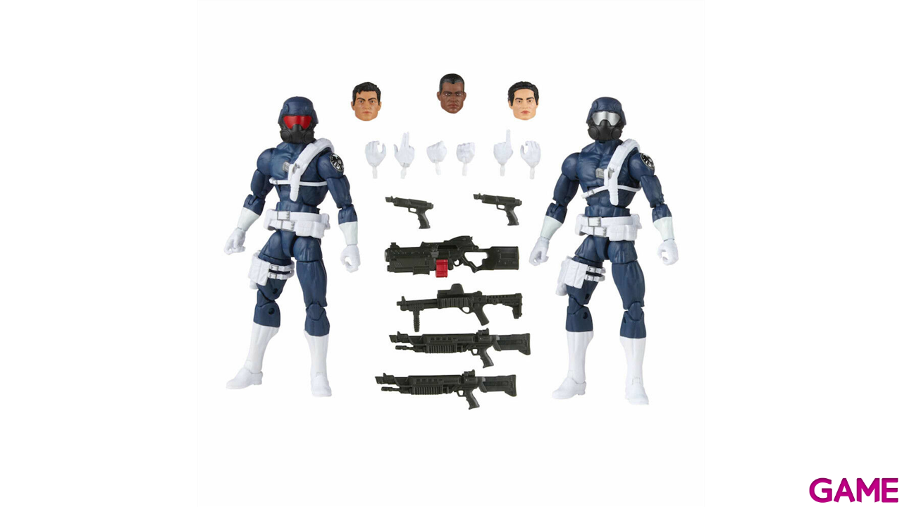 Pack Hasbro Marvel Legends Dos Agentes de Shield-0