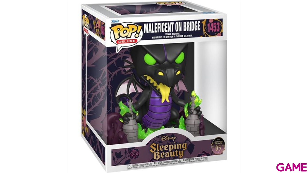 Figura Pop Deluxe Disney: Maléfica en Puente-1