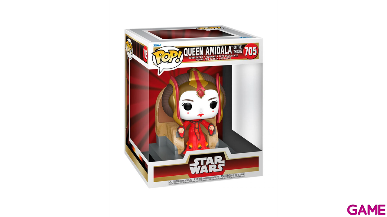 Figura Pop Deluxe Star Wars: Amidala en Trono-0