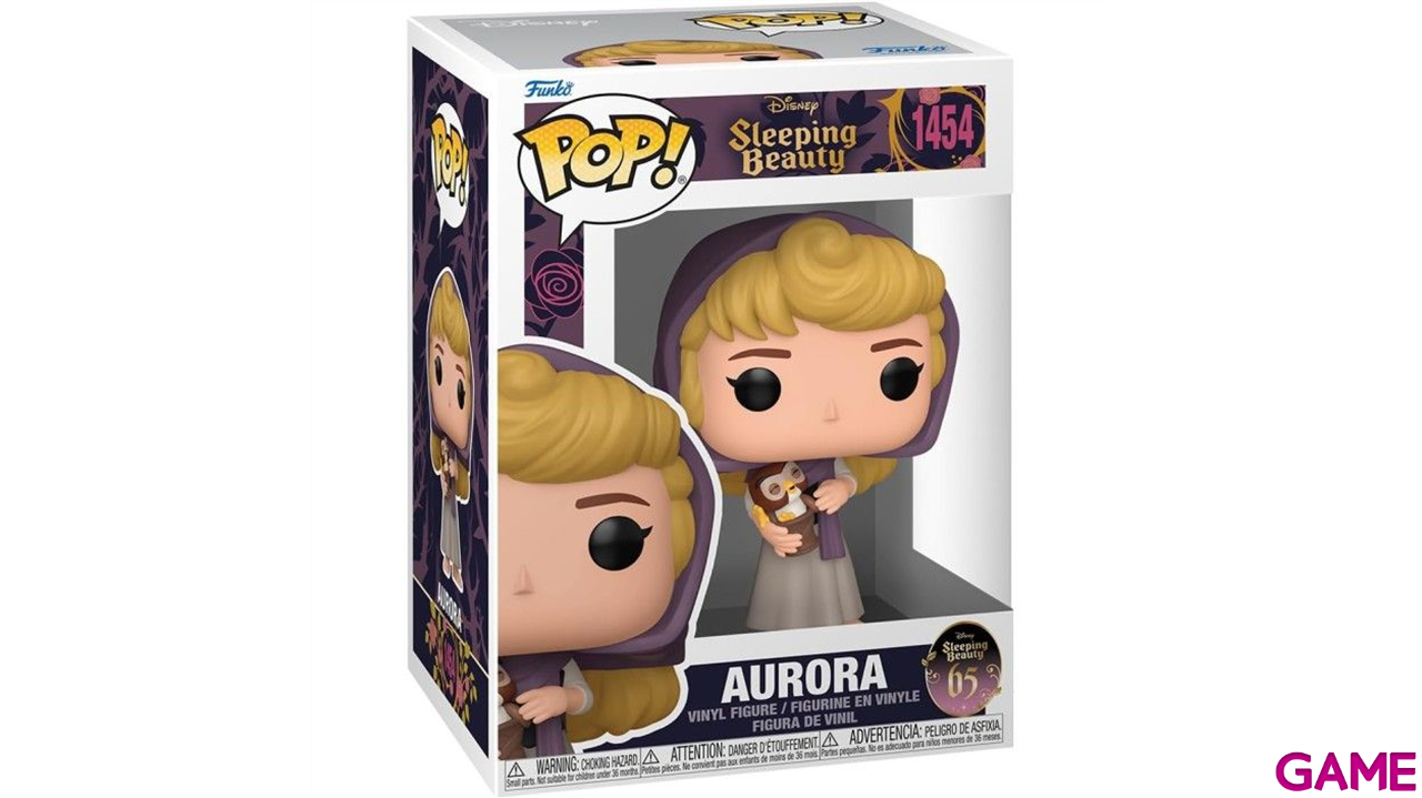 Figura Pop La Bella Durmiente 65th: Aurora con Búho-1