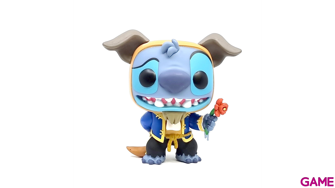 Figura Pop Disney: Stitch con Disfraz de Bestia-2