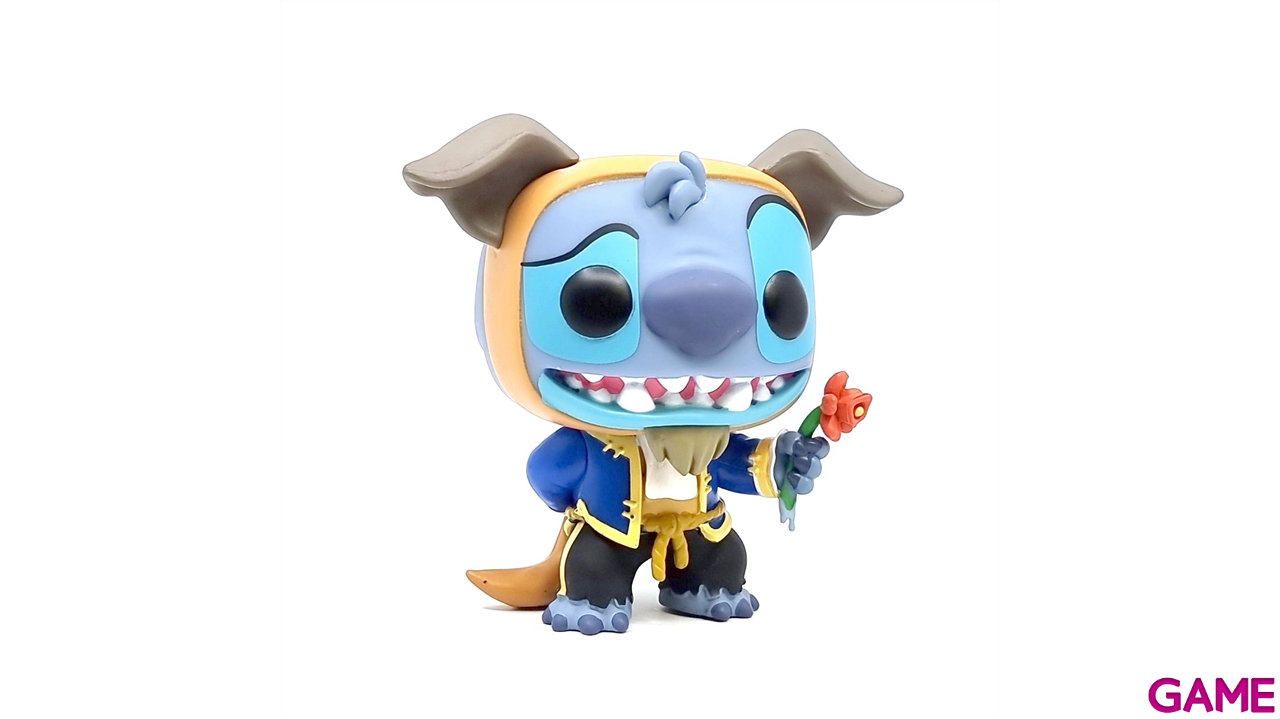 Figura Pop Disney: Stitch con Disfraz de Bestia-3