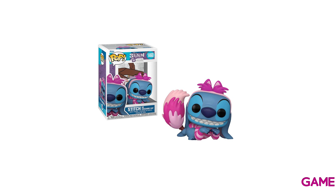 Figura Pop Disney: Stitch con Disfraz de Chesire-0