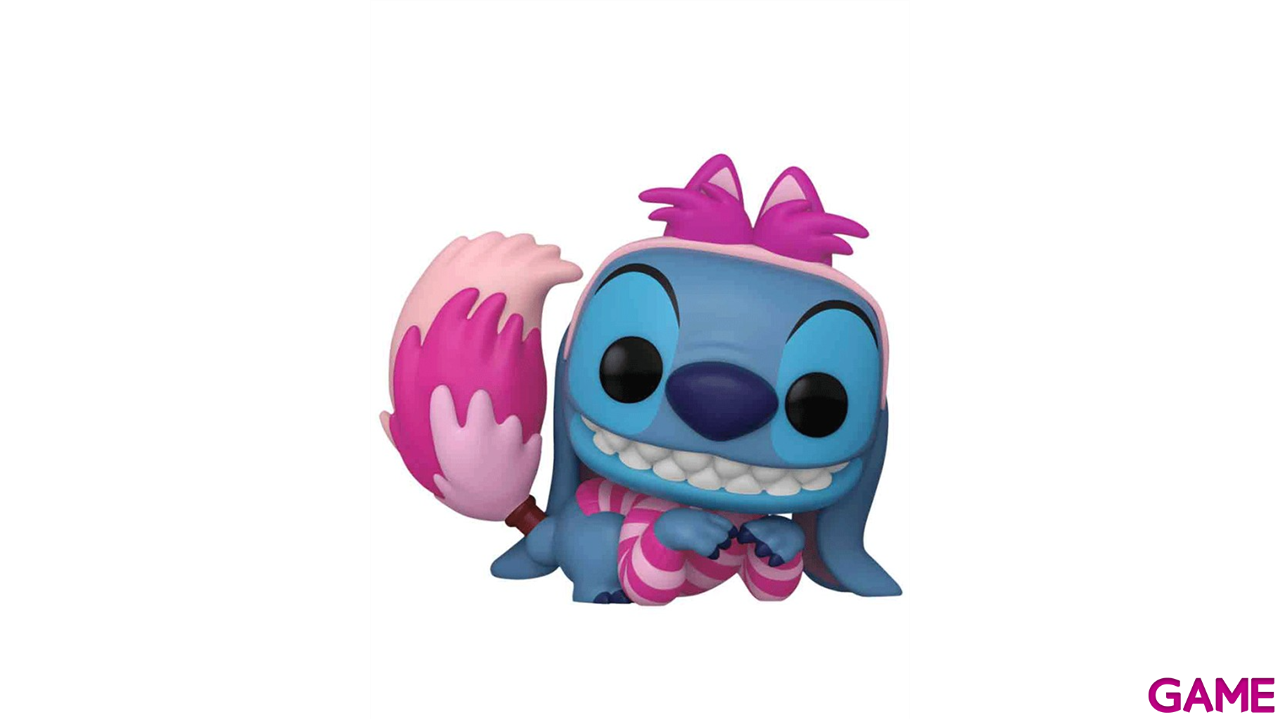 Figura Pop Disney: Stitch con Disfraz de Chesire-1
