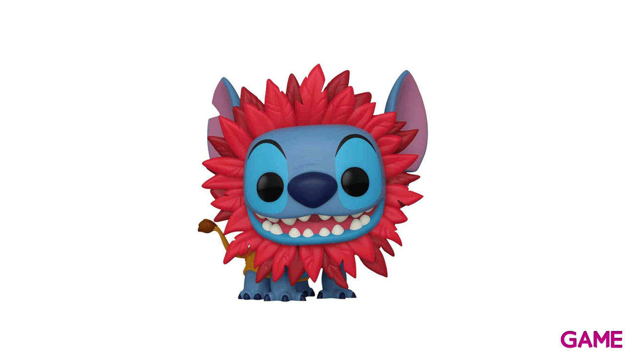 Figura Pop Disney: Stitch con Disfraz de Simba-1
