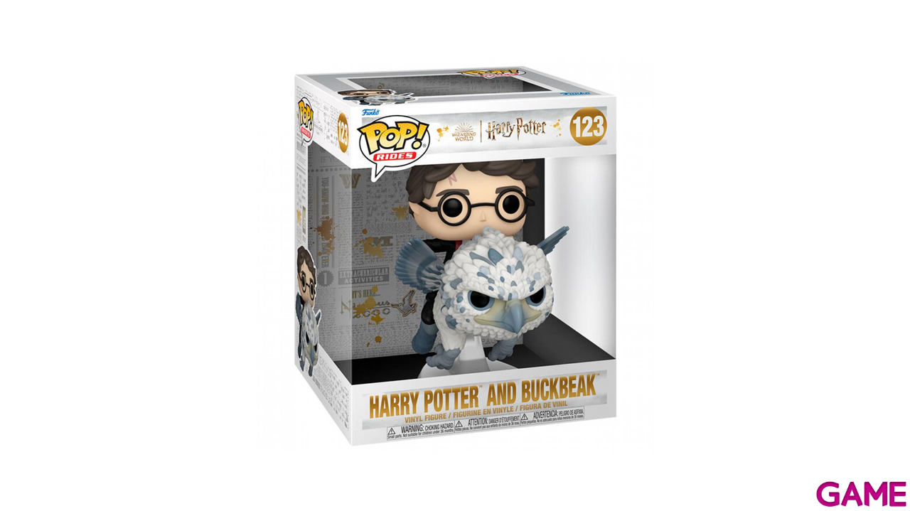 Figura Pop Ride Harry Potter: Harry y Buckbeak-0