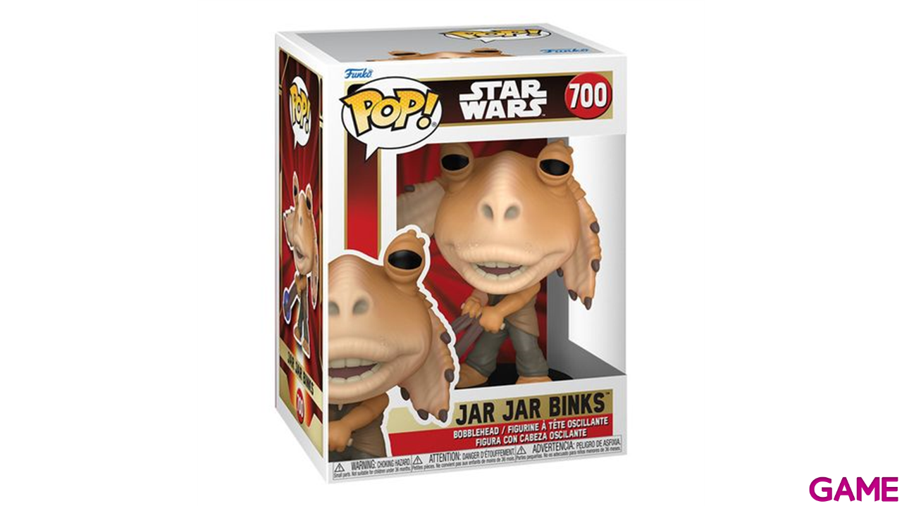 Figura Pop Star Wars: Jar Jar Binks con Bolas Booma-1