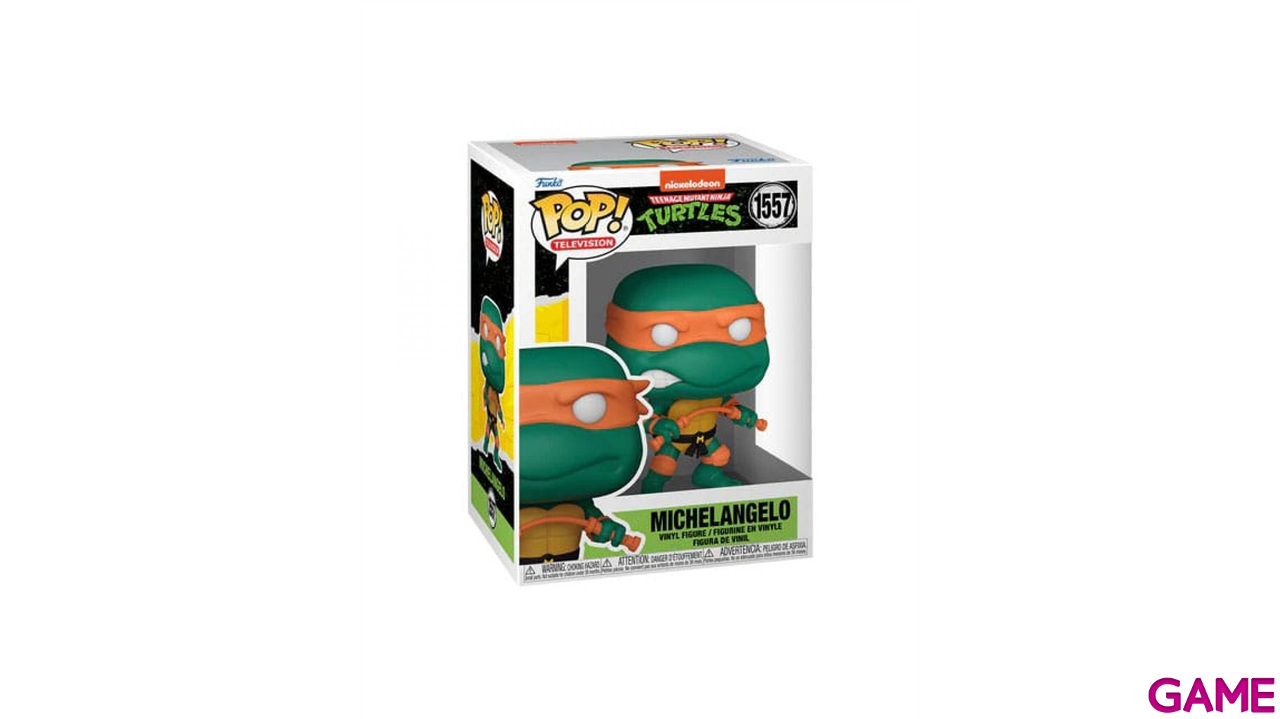 Figura Pop Tortugas Ninja: Michelangelo-0