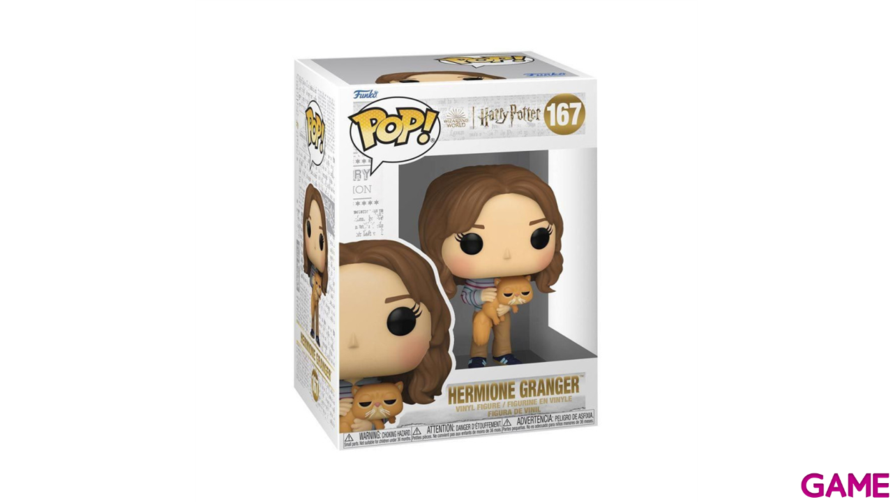 Figura Pop Harry Potter y el Prisionero de Azkaban: Hermione con Crookshanks-0