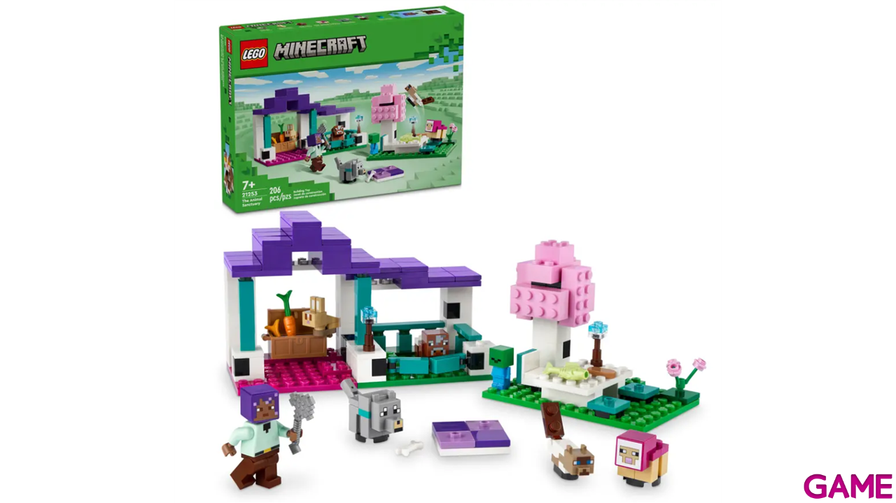 LEGO Minecraft: El Santuario de Animales 21253-3