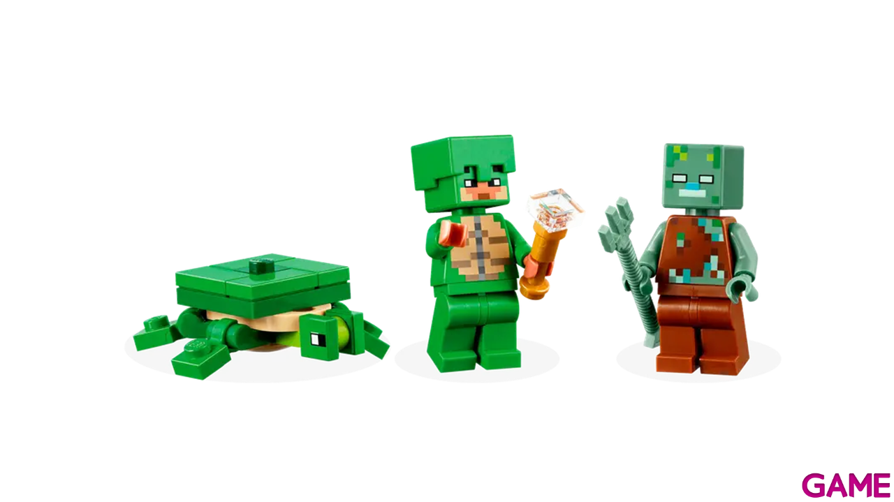 LEGO Minecraft: La Casa Tortuga de la Playa 21254-0